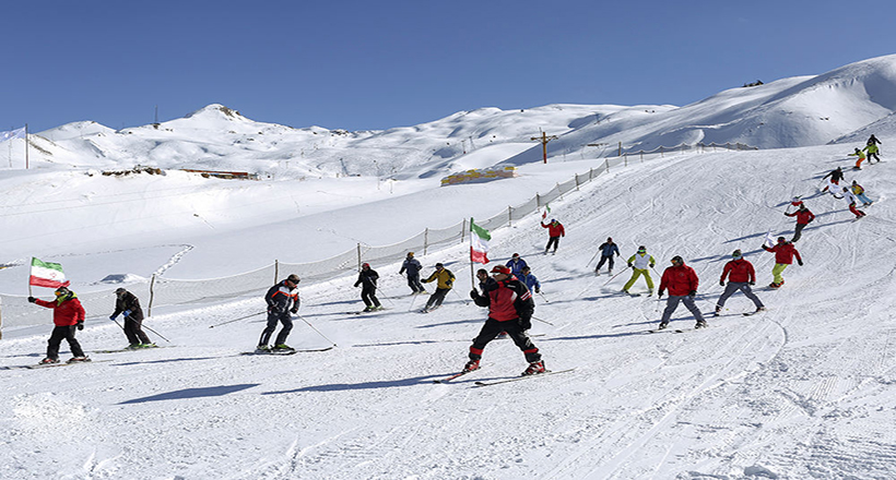 La estación de esquí de Dizin.